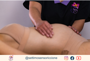 Gravidanza massaggio prenatale metodo Settimo Senso® Riccione