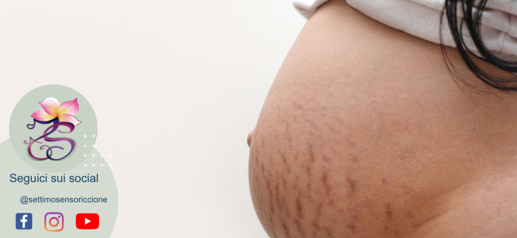 gravidanza smagliature massaggio prenatale metodo Settimo Senso® Riccione
