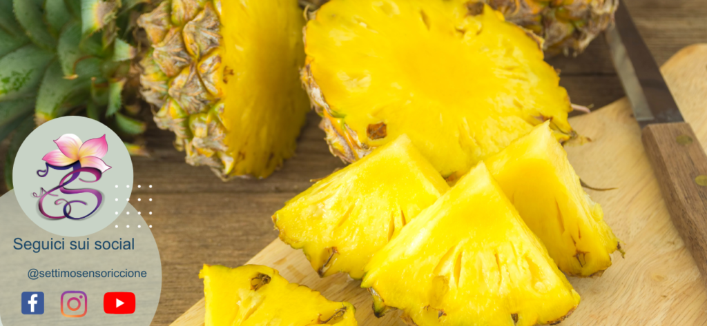 alimentazione 3 chakra ananas rimodellamento corporeo metodo Settimo Senso® Riccione