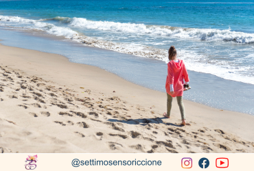 beach walking metodo Settimo Senso® Riccione