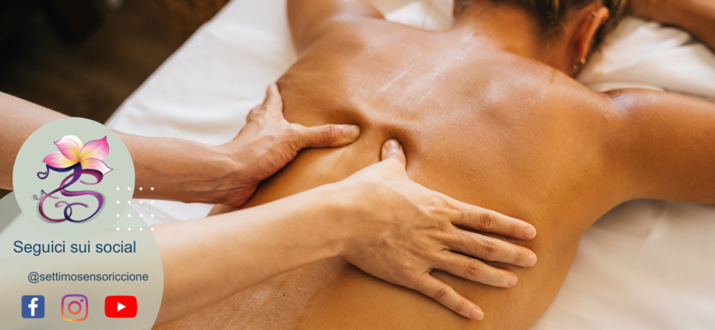 massaggio origini cosmetici 100% naturali metodo Settimo Senso Riccione