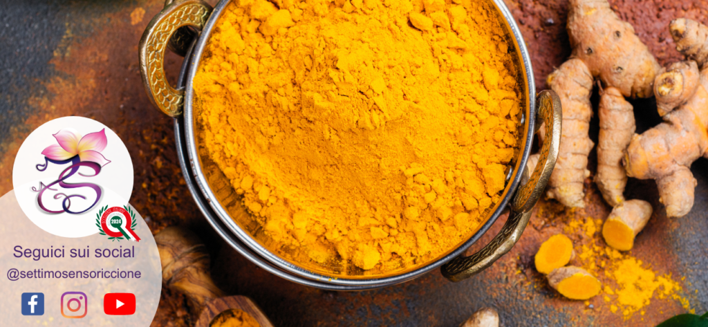 curcuma polvere cosmetici 100% naturali metodo Settimo Senso Riccione