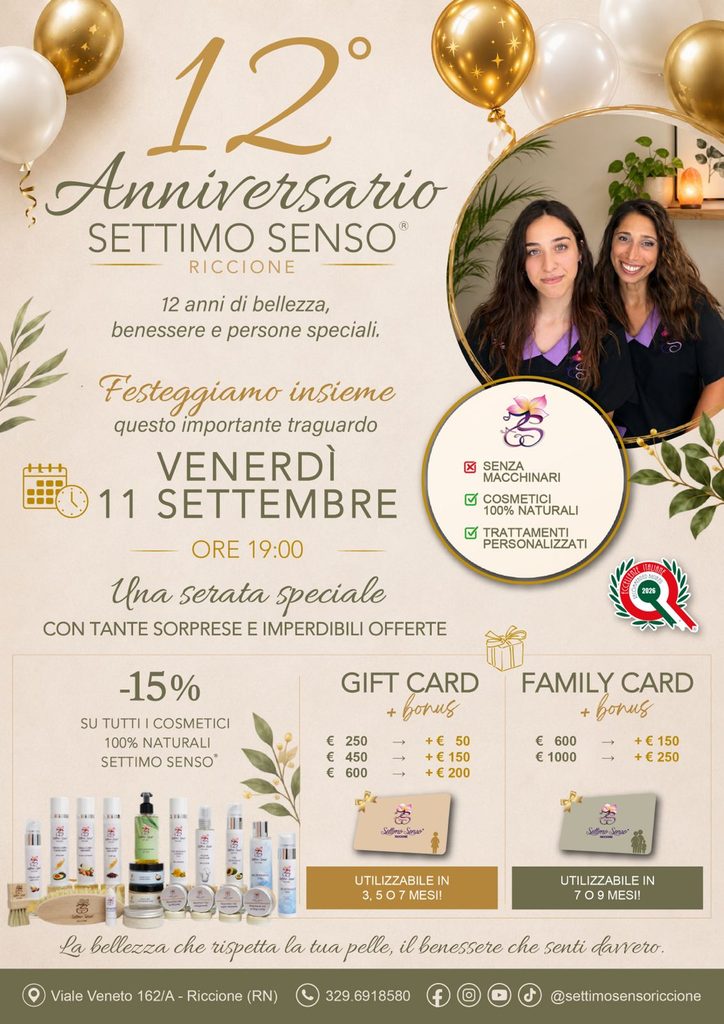 12° Anniversario Settimo Senso Riccione