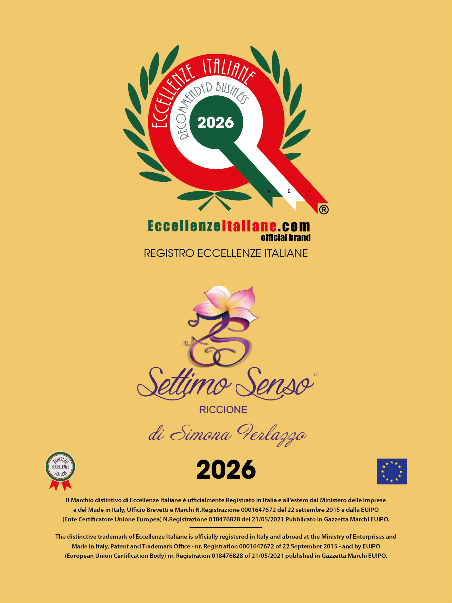 simona ferlazzo targa eccellenza italiane 2026