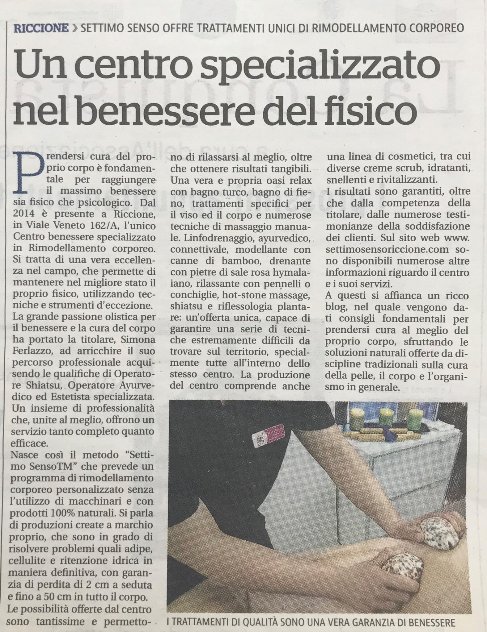 la-repubblica-speciale-romagna- Simona Ferlazzo Settimo Senso Riccione